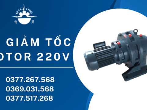 Khám lợi ích của bộ giảm tốc motor 220V trong ngành công nghiệp