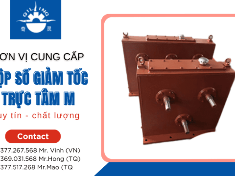 Đơn vị cung cấp hộp số giảm tốc trực tâm M chất lượng