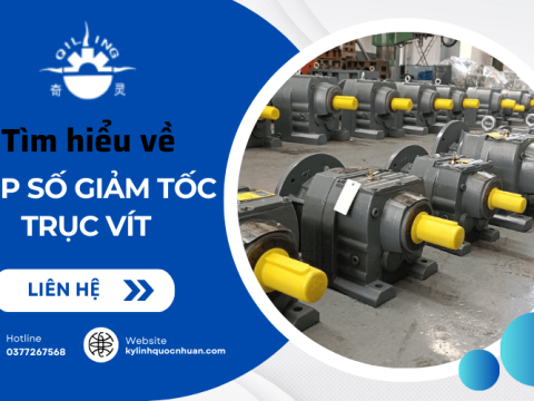 Tất tần tật về hộp số giảm tốc trục vít trong cơ khí